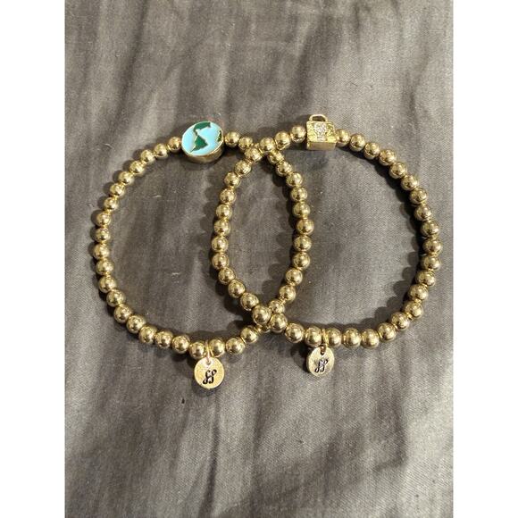 Soul Stacks Bracelet Bar—Icon —Approx 7”—Gold Colored—Stretch - Picture 3 of 16